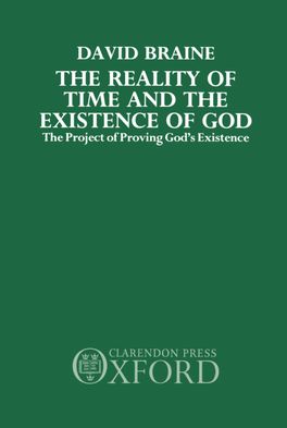 Reality of Time and the Existence of God, The