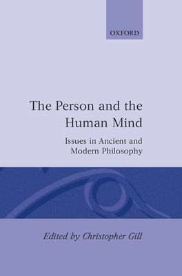 Person and the Human Mind, The