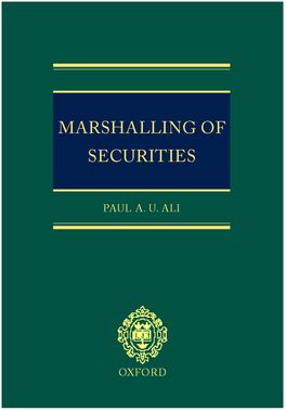 Marshalling of Securities