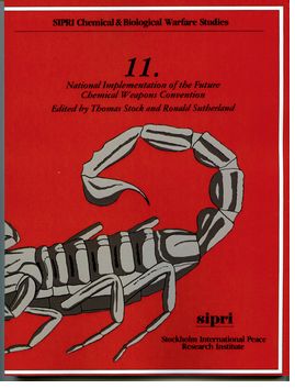 National Implementation of the Future Chemical Weapons Convention