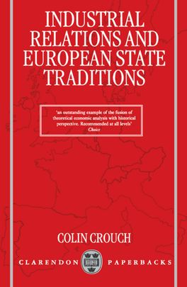 Industrial Relations and European State Traditions