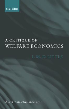 Critique of Welfare Economics, A