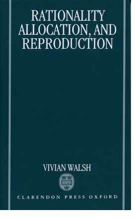 Rationality, Allocation, and Reproduction
