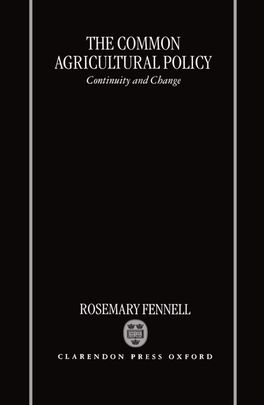 The Common Agricultural Policy