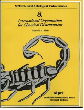 International Organization for Chemical Disarmament