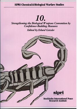 Strengthening the Biological Weapons Convention by Confidence-Building Measures