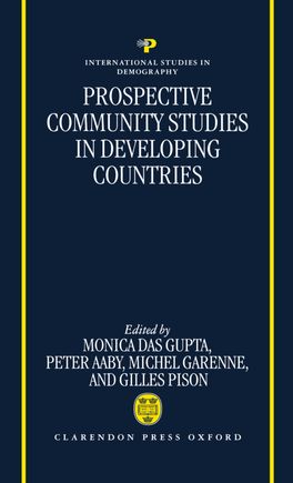Prospective Community Studies in Developing Countries
