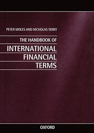 Handbook of International Financial Terms, The