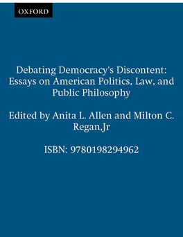 Debating Democracy's Discontent