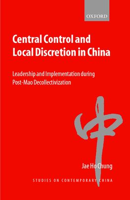Central Control and Local Discretion in China