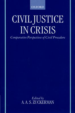Civil Justice in Crisis