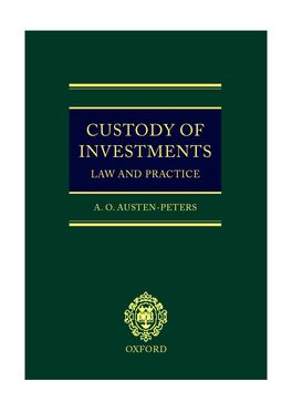 Custody of Investments