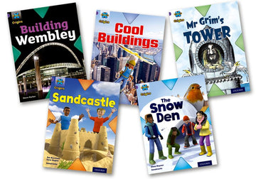Project X Origins: Purple Book Band, Oxford Level 8: Buildings: Mixed Pack of