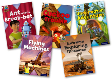 Project X Origins: Oxford Level 10, Inventors and Inventions, Mixed Pack of 5