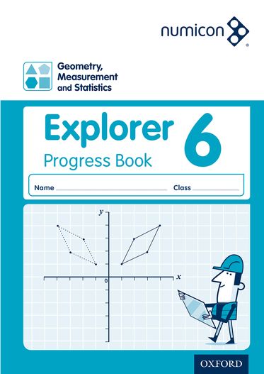 Numicon Geometry, Measurement and Statistics 6 Explorer Progress Book Pack of