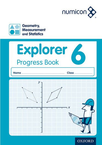 Numicon Geometry, Measurement and Statistics 6 Explorer Progress Book Pack of