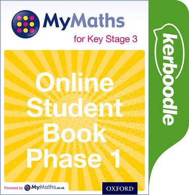 MyMaths for Key Stage 3: Online Student Book Phase 1