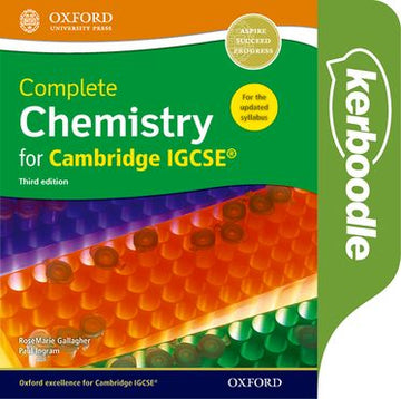 Complete Chemistry for Cambridge IGCSE Kerboodle: Online Practice and Assessment