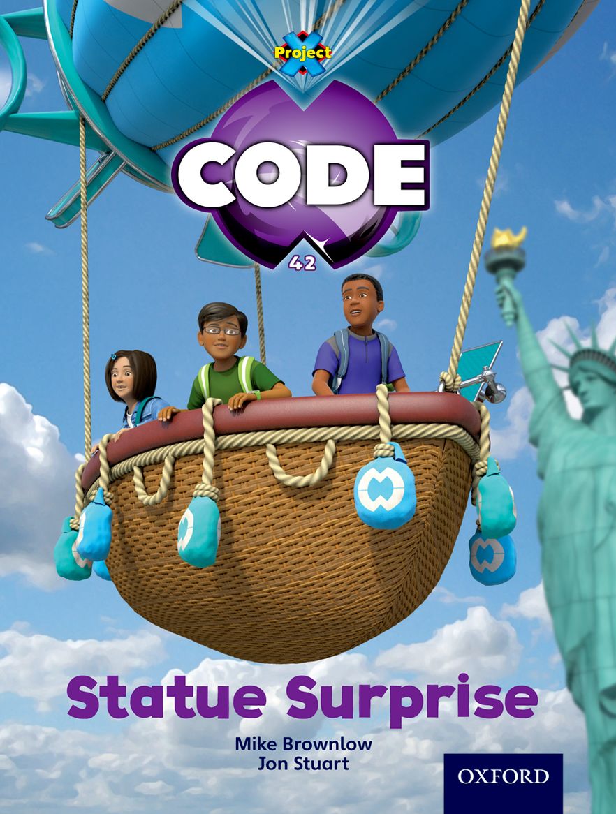 Project X Code Purple Band Level 8 Wonders of the World Statue Surprise