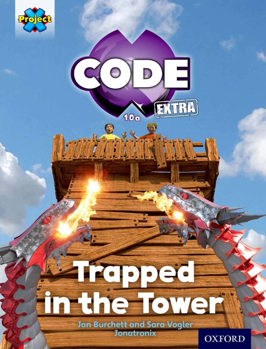Project X CODE Extra Light Blue Book Band, Oxford Level 4 Dragon Quest