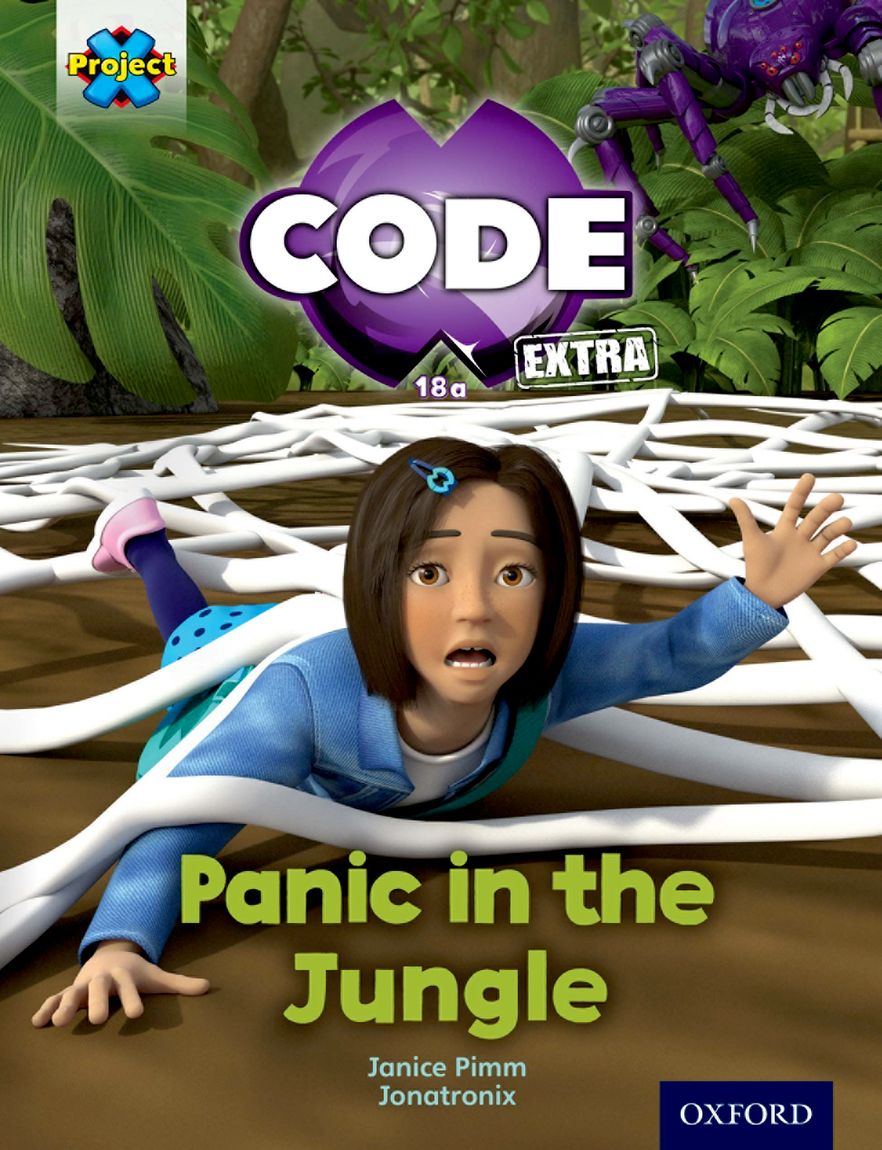 Project X CODE Extra Green Book Band Oxford Level 5 Jungle Trail