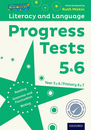 Read Write Inc Literacy and Language Progress Tests 5 & 6