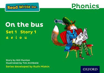Read Write Inc Phonics Green Set 1 Storybooks On the Bus