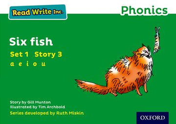 Read Write Inc Phonics: Green Set 1 Storybook 3 Six Fish