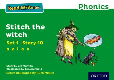 Read Write Inc Phonics: Green Set 1 Storybook 10 Stitch the Witch