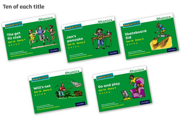 Read Write Inc Phonics: Green Set 1A Storybooks Pack of 50