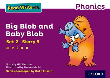 Read Write Inc Phonics: Purple Set 2 Storybook 3 Big Blob and Baby Blob