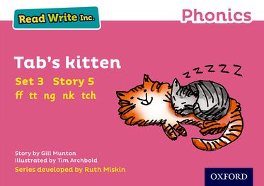 Read Write Inc Phonics: Pink Set 3 Storybook 5 Tab's Kitten