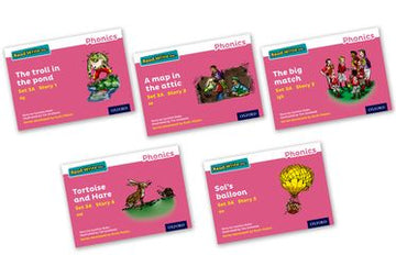 Read Write Inc Phonics: Pink Set 3A Storybooks Mixed Pack of 5