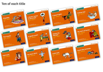 Read Write Inc Phonics: Orange Set 4 Storybooks Pack of 120