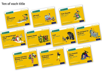 Read Write Inc Phonics: Yellow Set 5 Storybooks Pack of 100
