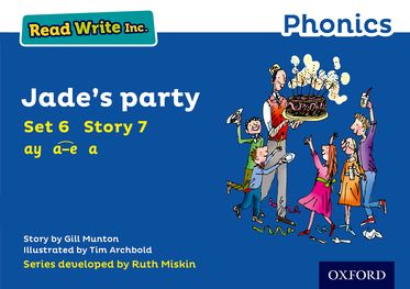 Read Write Inc Phonics: Blue Set 6 Storybook 7 Jade's Party