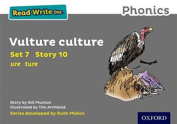 Read Write Inc Phonics: Grey Set 7 Storybook 10 Vulture Culture