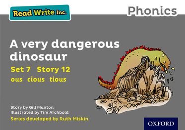 Read Write Inc Phonics: Grey Set 7 Storybook 12 A Very Dangerous Dinosaur
