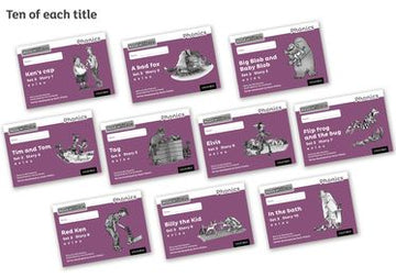 Read Write Inc Phonics: Black and White Purple Set 2 Storybooks Pack of 100