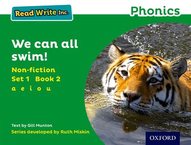 Read Write Inc Phonics: Green Set 1 Non-fiction 2 We Can All Swim!
