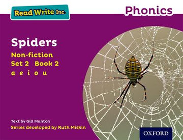 Read Write Inc Phonics: Purple Set 2 Non-fiction 2 Spiders