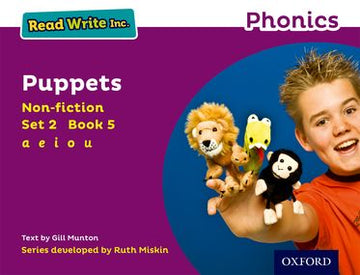 Read Write Inc Phonics: Purple Set 2 Non-fiction 5 Puppets