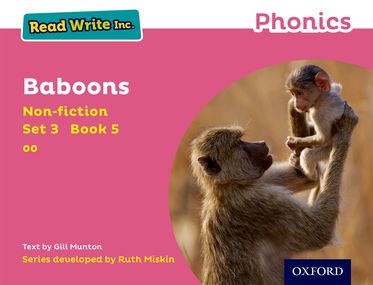 Read Write Inc Phonics: Pink Set 3 Non-fiction 5 Baboons
