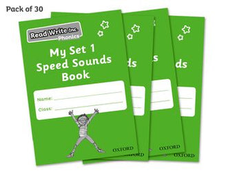 Read Write Inc Phonics: My Set 1 Speed Sounds Book Pack of 30