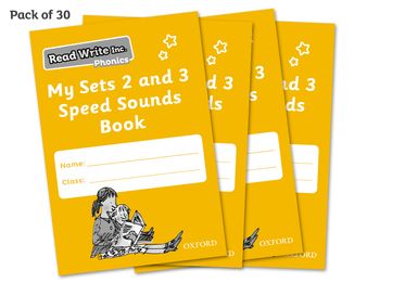 Read Write Inc Phonics: My Sets 2 and 3 Speed Sounds Book Pack of 30