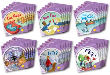 Oxford Reading Tree Songbirds Phonics More Level 1+ Class Pack of 36