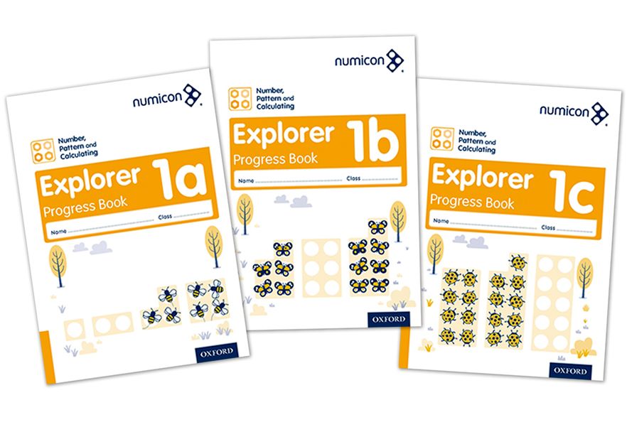 Number, Pattern & Calculating Explorer Progress Book 1 A,B,C (Mixed Pack)