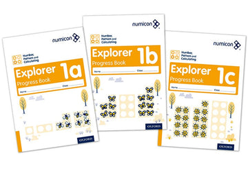 Number, Pattern & Calculating Explorer Progress Book 1 A,B,C (Mixed Pack)
