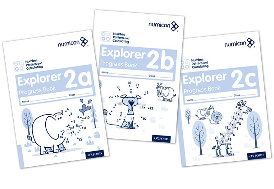 Number, Pattern & Calculating Explorer Progress Book 2 A,B,C (Mixed Pack)