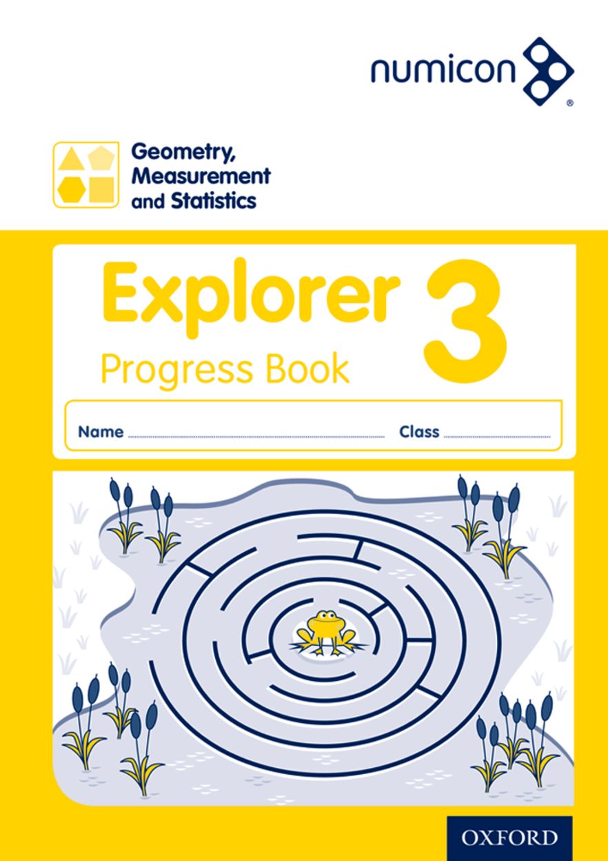 Geometry, Measurement & Statistics Explorer Progress 3 (Pack of 30)
